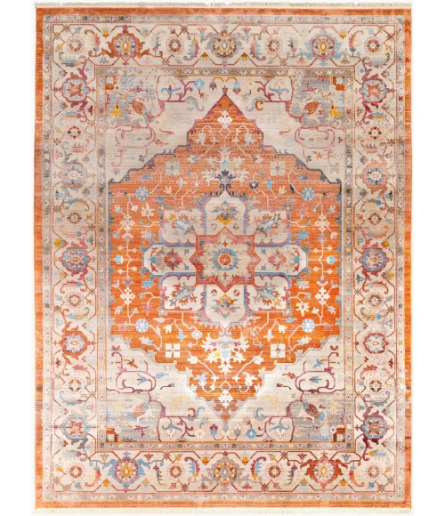 Livabliss Ephesians Burnt Orange EPC-2304 2 ft. 7 in. X 4 ft. 11 in. Rect. Rug