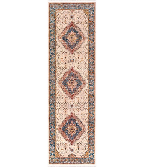 LIVABLISS Ephesians Dark Blue EPC-2334 2ft.7in. x 9ft. Rect. Rug