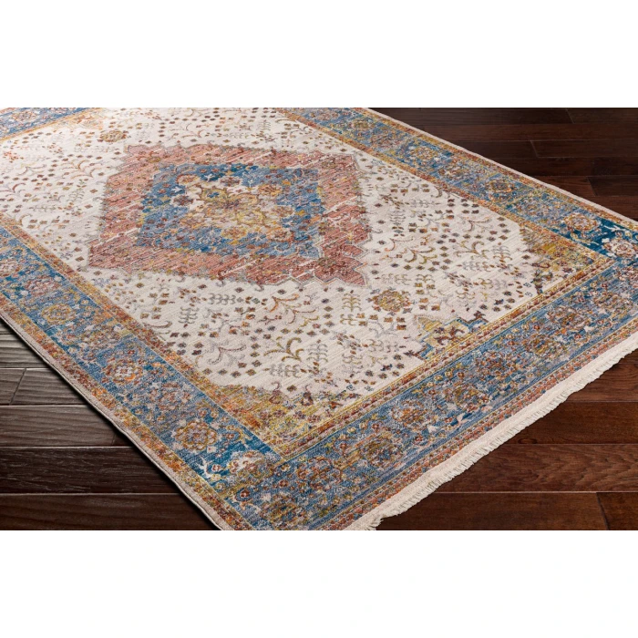 LIVABLISS Ephesians Dark Blue EPC-2334 2ft.7in. x 9ft. Rect. Rug