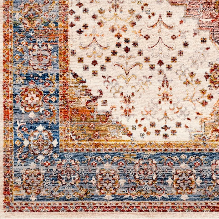 LIVABLISS Ephesians Dark Blue EPC-2334 2ft.7in. x 9ft. Rect. Rug