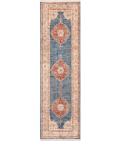 Livabliss Ephesians Dark Blue EPC-2340 2 ft. 7 in. X 9 ft. Rect. Rug
