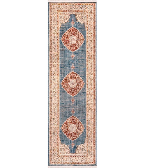 Livabliss Ephesians Dark Blue EPC-2340 2 ft. 7 in. X 9 ft. Rect. Rug