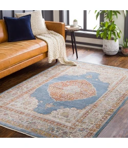 Livabliss Ephesians EPC2340 Dark Blue Denim Area Rug 8 ft. 10 in. X 13 ft. Rectangle