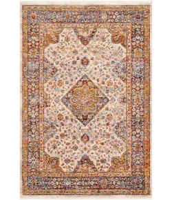 Livabliss Ephesians EPC2342 Taupe Dark Blue Area Rug 8 ft. 10 in. X 13 ft. Rectangle