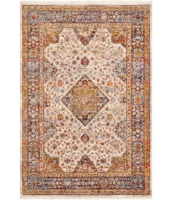 Livabliss Ephesians EPC2342 Taupe Dark Blue Area Rug 8 ft. 10 in. X 13 ft. Rectangle