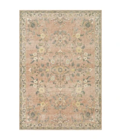 Livabliss Erin ERN2308 Cream Pale Pink Area Rug 2 ft. X 3 ft. Rectangle