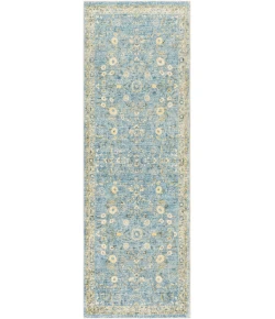 Livabliss Erin ERN2311 Denim Sky Blue Area Rug 2 ft. 6 in. X 7 ft. 6 in. Runner