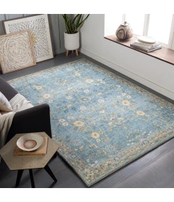 Livabliss Erin ERN2311 Denim Sky Blue Area Rug 2 ft. X 3 ft. Rectangle