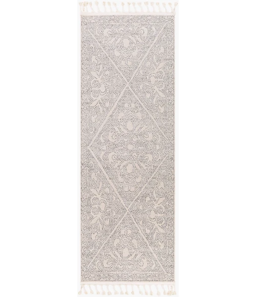 Livabliss Euphoria Charcoal ERP-2308 2 ft. 7 in. X 7 ft. 3 in. Rect. Rug