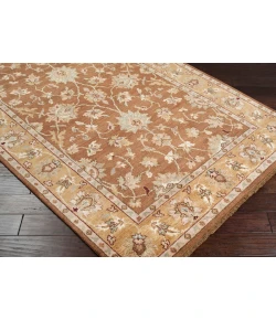 Surya Estate EST10503 Camel Dark Green Area Rug 5 ft. X 8 ft. Rectangle