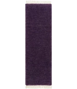 Surya Evergreen EVG2300 Dark Purple Eggplant Area Rug 10 ft. X 10 ft. Round