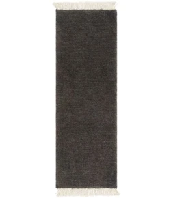 Surya Evergreen EVG2302 Onyx Steel Grey Area Rug 10 ft. X 10 ft. Round