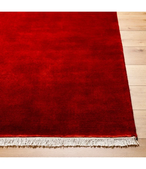 Surya Evergreen Burgandy EVG-2307 9 ft. X 12 ft. Rect. Rug