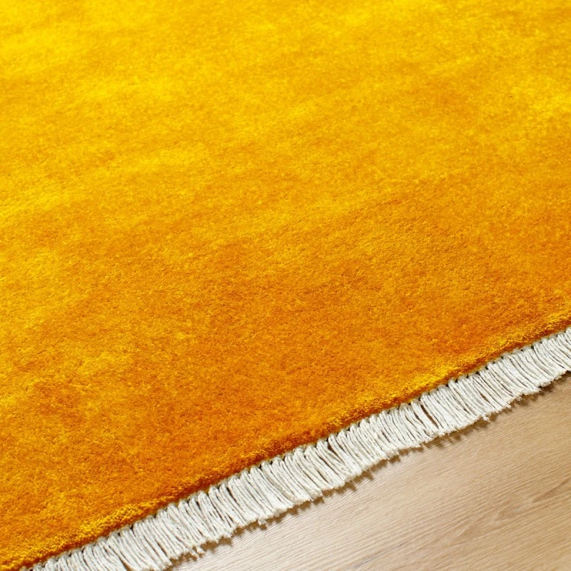 Surya Evergreen Yellow EVG-2309 8 ft. X 8 ft. Square Rug