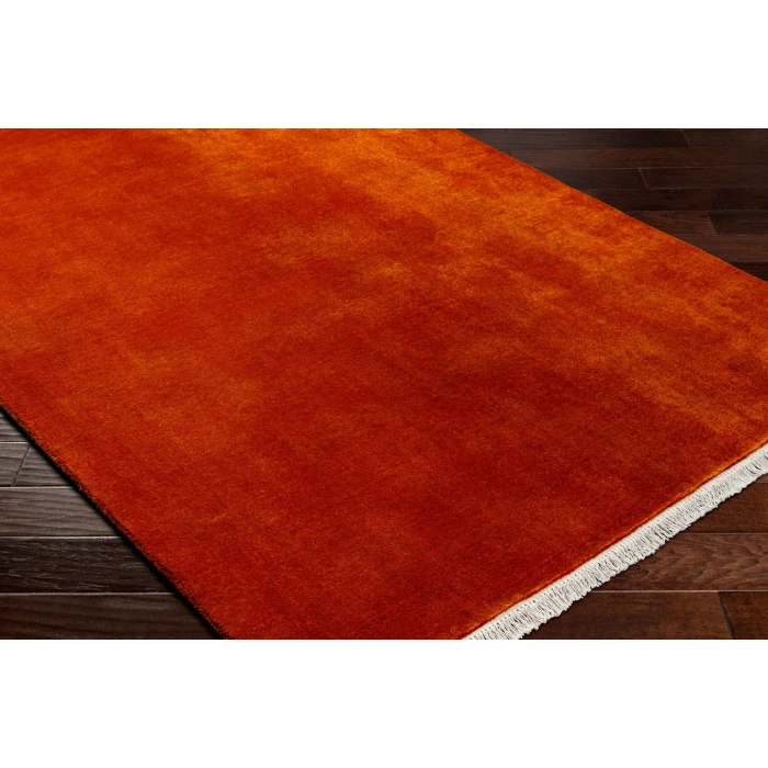 Surya Evergreen Orange EVG-2310 10 ft. X 10 ft. Round Rug