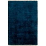 Surya Evergreen Midnight Blue EVG-2311 6 ft. X 6 ft. Square Rug