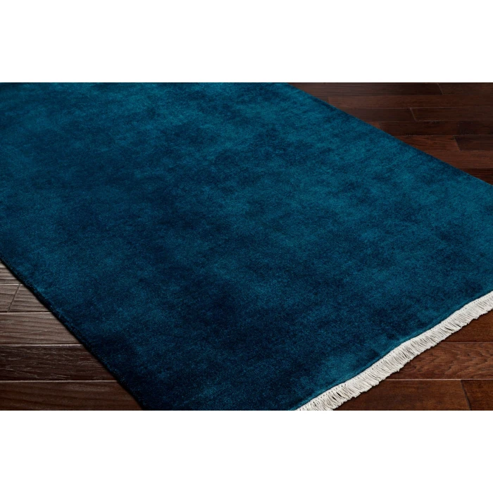 Surya Evergreen Midnight Blue EVG-2311 6 ft. X 6 ft. Round Rug