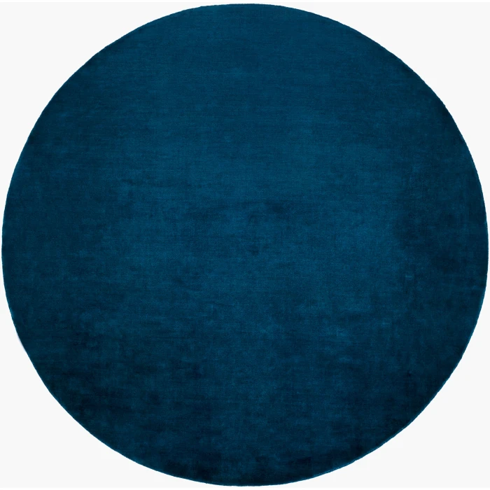 Surya Evergreen Midnight Blue EVG-2311 6 ft. X 6 ft. Round Rug