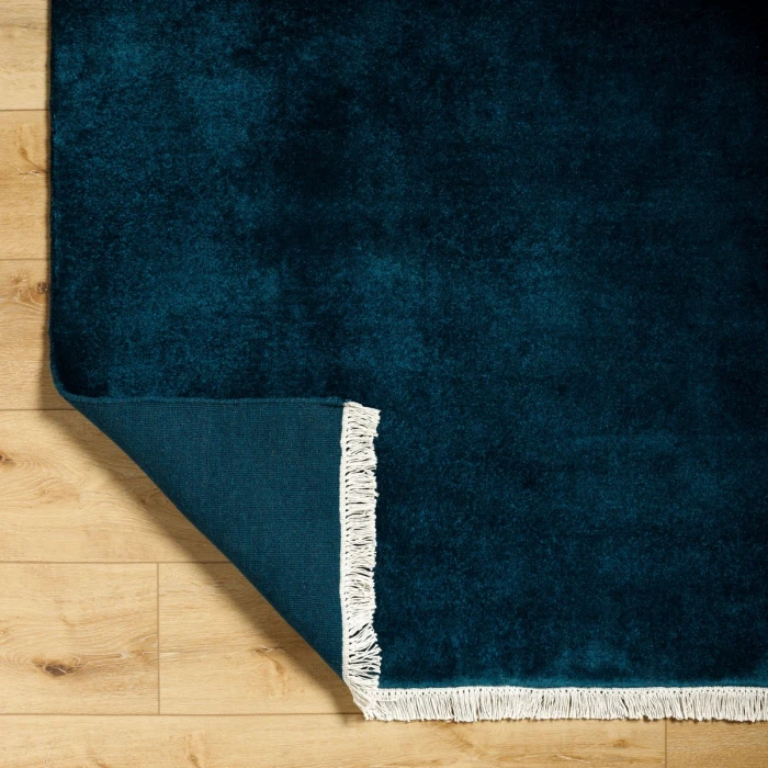 Surya Evergreen Midnight Blue EVG-2311 6 ft. X 6 ft. Round Rug