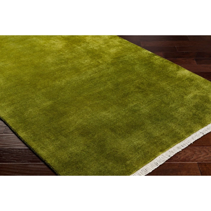 Surya Evergreen Green EVG-2312 6 ft. X 6 ft. Round Rug