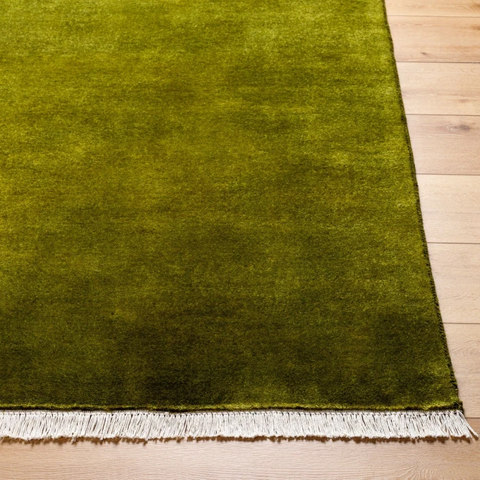 Surya Evergreen Green EVG-2312 6 ft. X 6 ft. Round Rug