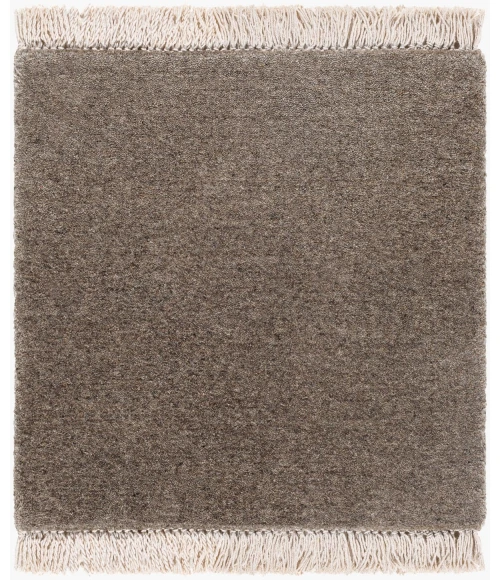 Surya Evergreen Charcoal EVG-2317 8 ft. X 8 ft. Square Rug