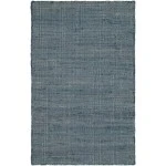 Surya Evora EVO2305 Medium Grey Charcoal Area Rug 6 ft. X 9 ft. Rectangle