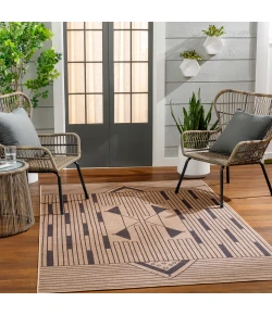 Livabliss Ez Jute EZT2302 Camel Grey Area Rug 9 ft. X 12 ft. Rectangle