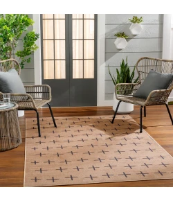 Livabliss Ez Jute EZT2308 Khaki Camel Area Rug 8 ft. X 10 ft. Rectangle