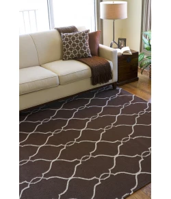 Surya Fallon FAL1000 Dark Brown Beige Area Rug 2 ft. 6 in. X 8 ft. Runner