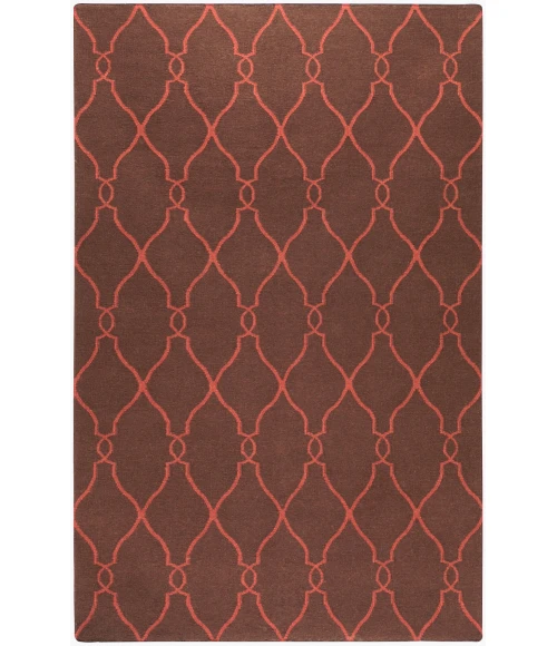 Jill Rosenwald Fallon Medium Brown FAL-1010 2 ft. 6 in. X 8 ft. Rect. Rug