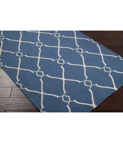 Surya Fallon FAL1011 Dark Blue Beige Area Rug 2 ft. X 3 ft. Rectangle