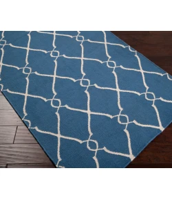 Surya Fallon FAL1011 Dark Blue Beige Area Rug 2 ft. X 3 ft. Rectangle