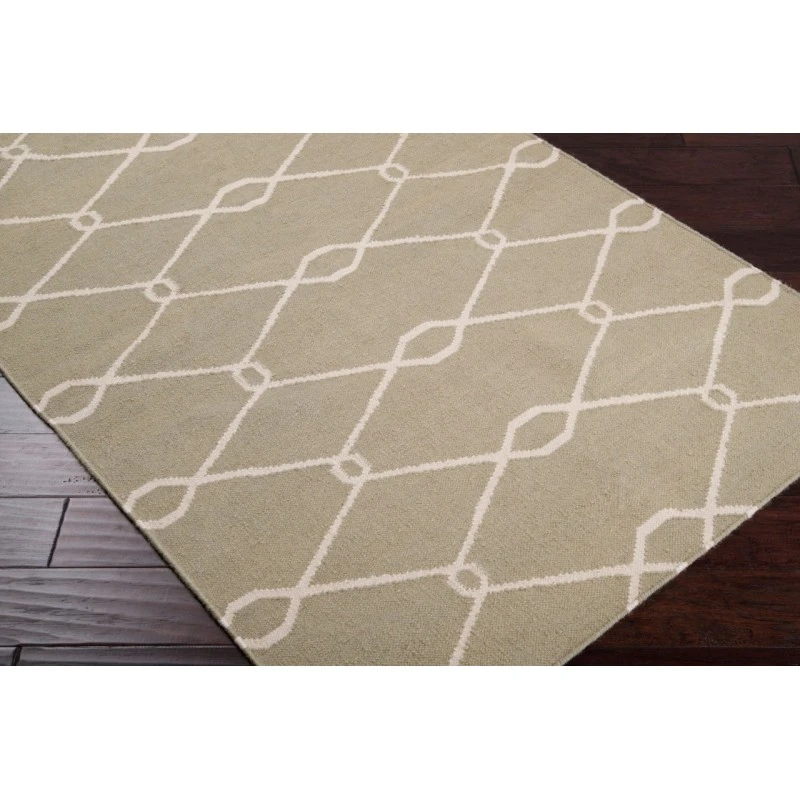 Surya Fallon Light Olive FAL-1016 8ft. x 8ft. Round Rug