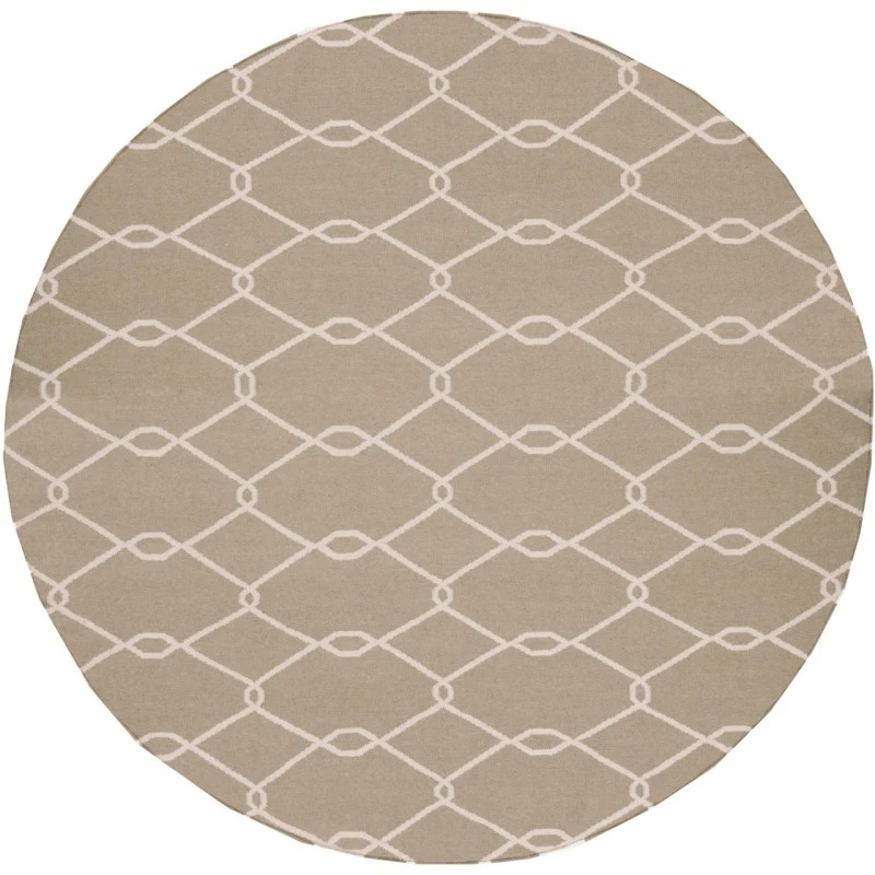 Surya Fallon Light Olive FAL-1016 8ft. x 8ft. Round Rug