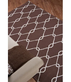 Surya Fallon FAL1017 Dark Brown Beige Area Rug 8 ft. X 11 ft. Rectangle