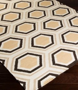 Surya Fallon FAL1039 Camel Dark Brown Area Rug 2 ft. 6 in. X 8 ft. Runner