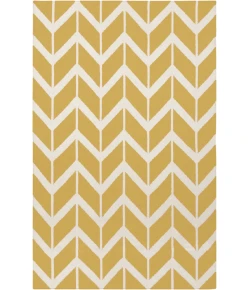 Surya Fallon FAL1092 Saffron Cream Area Rug 3 ft. 6 in. X 5 ft. 6 in. Rectangle