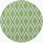 Surya Fallon Deep Teal FAL-1096 8ft. x 8ft. Round Rug