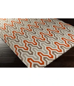 Surya Fallon FAL1103 Bright Orange Taupe Area Rug 2 ft. 6 in. X 8 ft. Runner