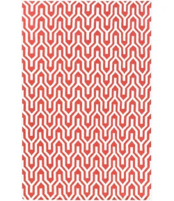 Surya Fallon FAL1111 Bright Red Ivory Area Rug 2 ft. 6 in. X 8 ft. Runner