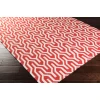 Surya Fallon FAL1111 Bright Red Ivory Area Rug 2 ft. 6 in. X 8 ft. Runner
