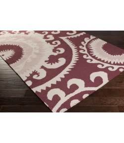 Surya Fallon FAL1115 Blush Burgundy Area Rug 2 ft. X 3 ft. Rectangle