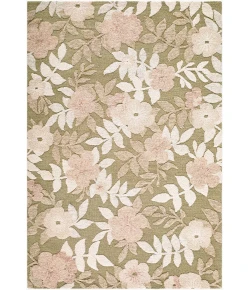 LIVABLISS Fabian Olive Green FBI-2301 9ft. x 12ft. Rect. Rug