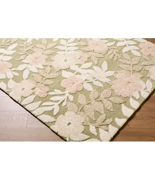 LIVABLISS Fabian Olive Green FBI-2301 8ft. x 10ft. Rect. Rug
