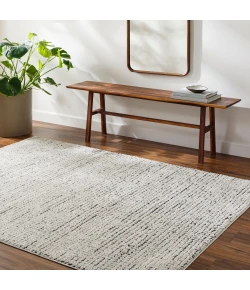 Livabliss Freud FEU2305 Ivory Black Area Rug 6 ft. 7 in. X 9 ft. Rectangle