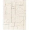 Livabliss Freud FEU2308 Ivory Brown Area Rug 5 ft. 3 in. X 7 ft. Rectangle