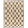 Livabliss Freud FEU2326 Ivory Brown Area Rug 6 ft. 7 in. X 9 ft. Rectangle