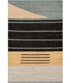 Livabliss Fulham FHM2301 Black Wheat Area Rug 8 ft. X 10 ft. Rectangle