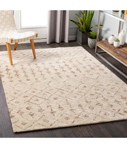 Surya Falcon FLC8012 Ivory Dark Brown Area Rug 2 ft. X 3 ft. Rectangle